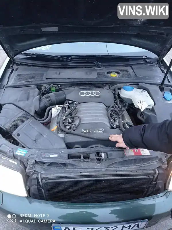 Audi A4 2002, фото з оголошення 2 з 10, VIN WAUZZZ8EX2A212724