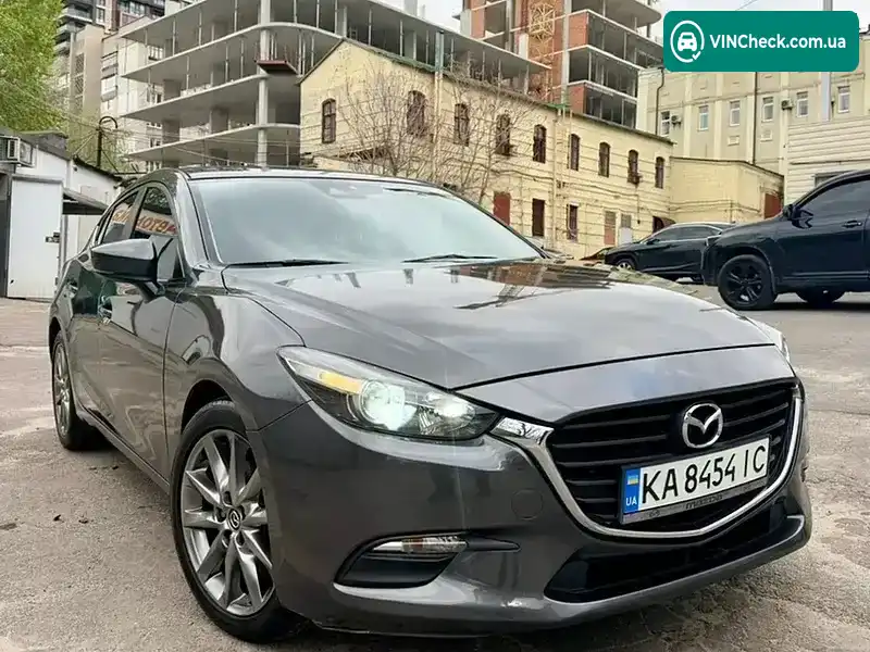 Mazda 3 2017, фото з оголошення 1 з 12, VIN 3MZBN1L38JM168129