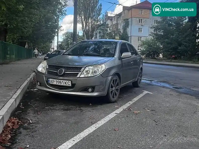 Geely MK 2009, фото з оголошення 2 з 8, VIN Y7WJL716290001338