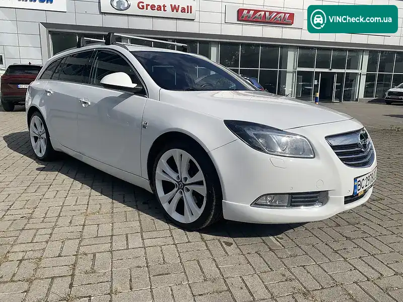 Opel Insignia 2013, фото з оголошення 1 з 17, VIN W0LGT8GM6D1071019