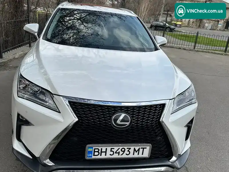 Lexus RX 2017, фото з оголошення 1 з 15, VIN 2T2BZMCA1HC114967