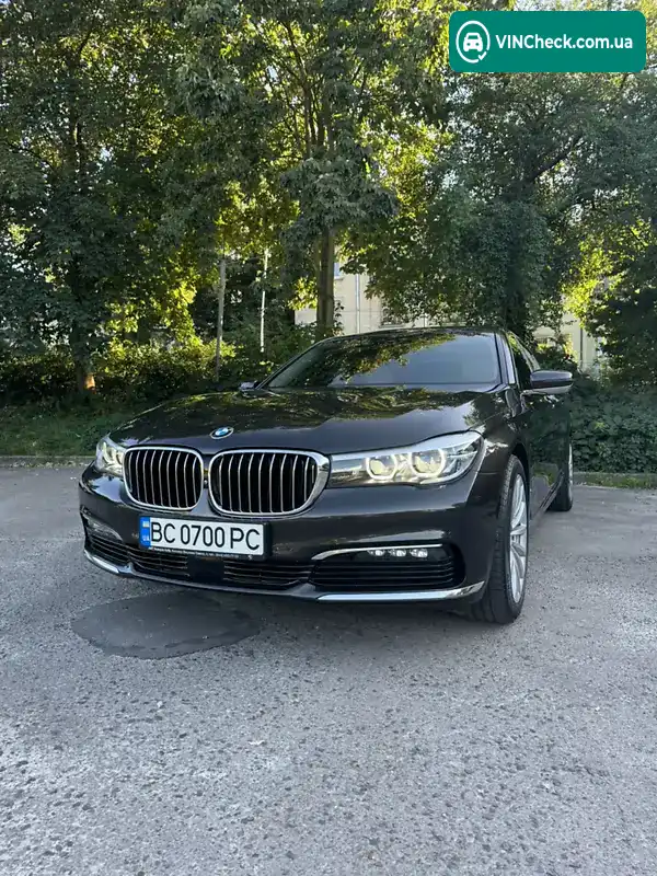 BMW 7 Series 2016, фото з оголошення 1 з 10, VIN WBA7E2C37HG740727