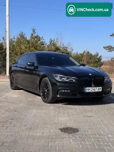 BMW 7 Series 2016, фото з оголошення 1 з 21, VIN WBA7J21060G496724