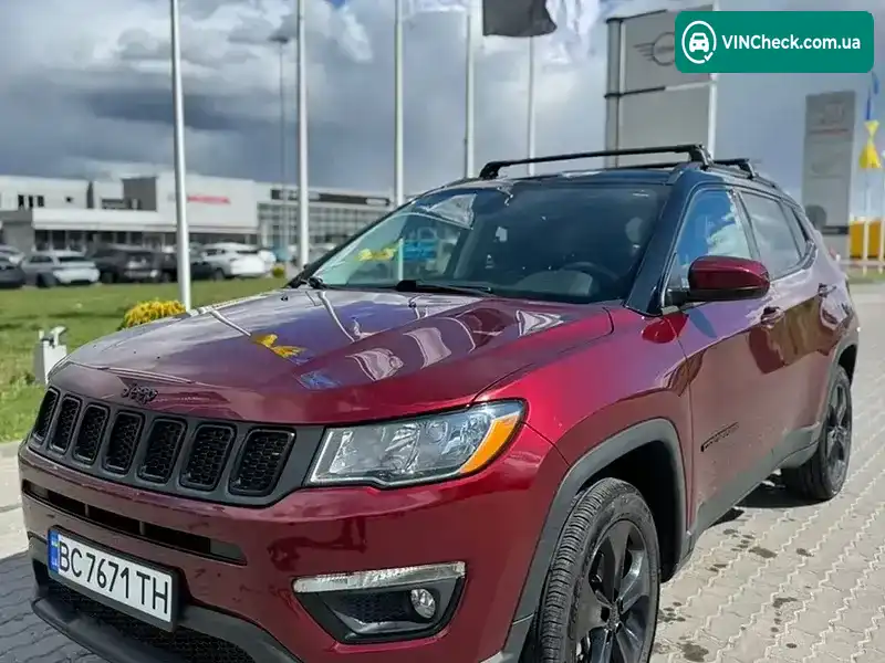 Jeep Compass 2020, фото з оголошення 2 з 21, VIN 3C4NJDBB8MT557658