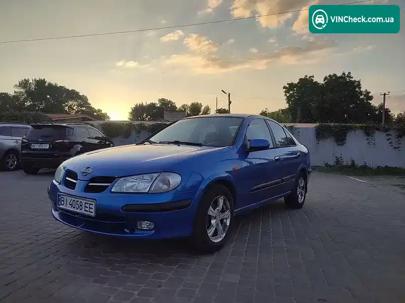 Nissan Almera 2002, фото з оголошення 1 з 11, VIN SJNBAAN16U0203508