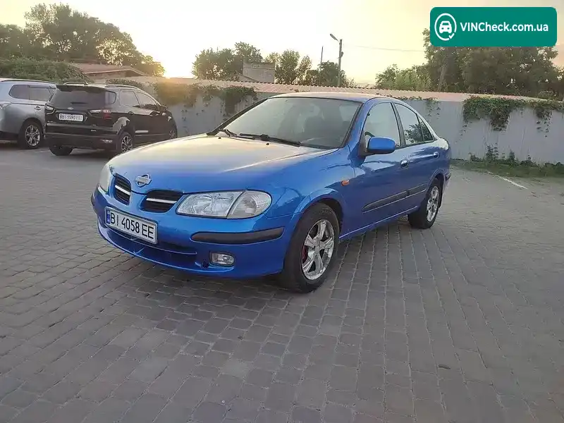 Nissan Almera 2002, фото з оголошення 2 з 11, VIN SJNBAAN16U0203508