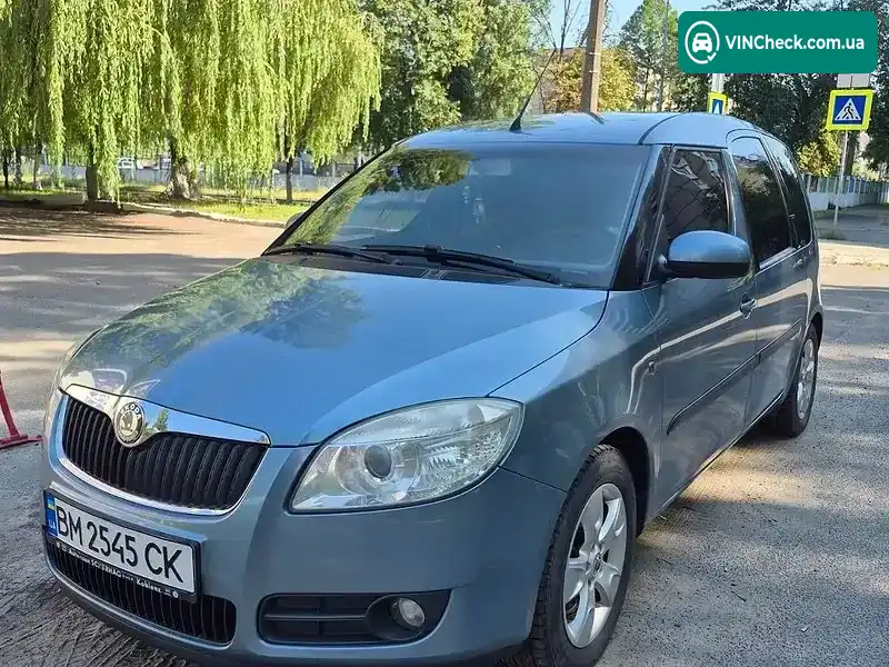 Skoda Roomster 2007, фото з оголошення 1 з 18, VIN TMBMD65J585009270