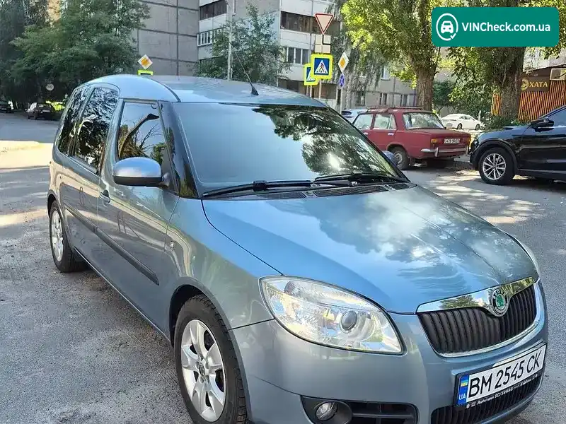 Skoda Roomster 2007, фото з оголошення 2 з 18, VIN TMBMD65J585009270
