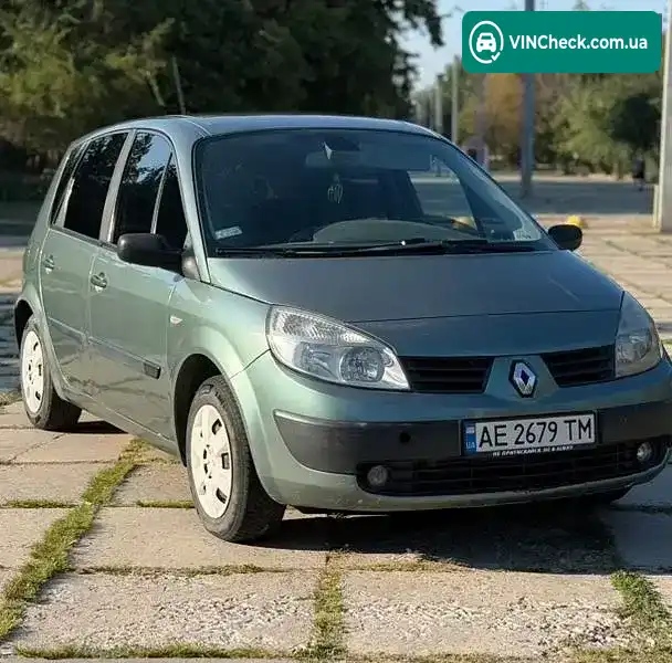 Renault Scenic 2004, фото з оголошення 2 з 8, VIN VF1JM020531346511