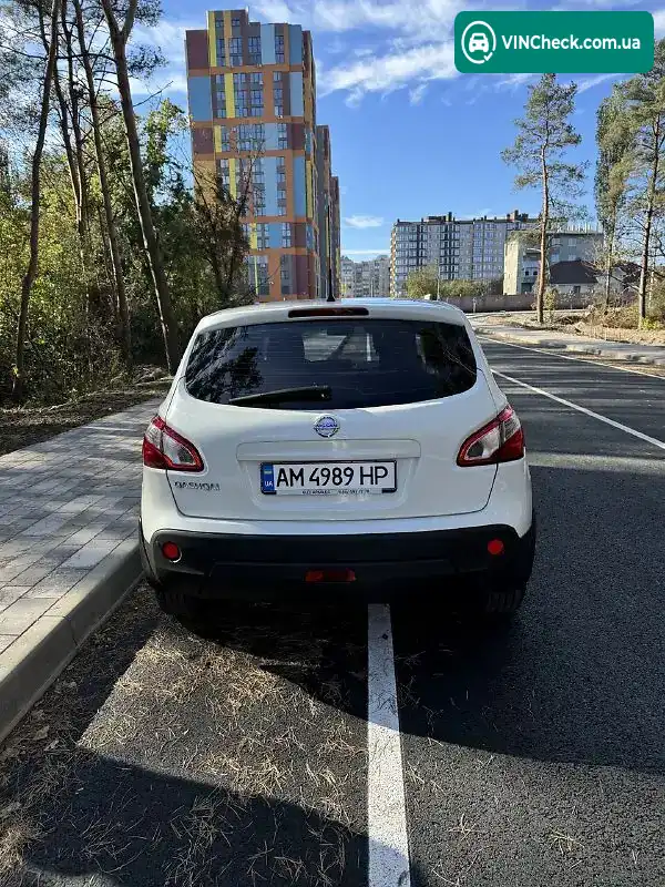Nissan Qashqai 2013, фото з оголошення 1 з 7, VIN SJNFAAJ10U2743455