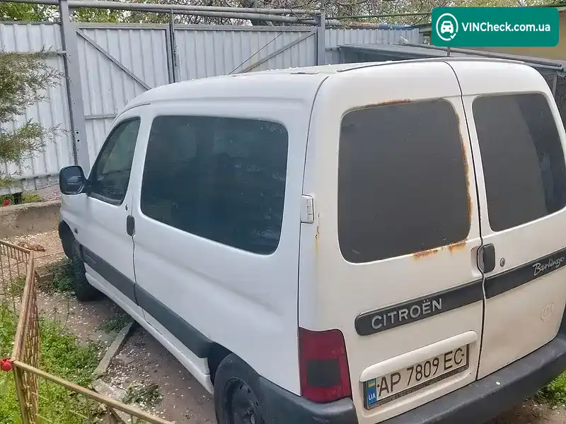 Citroen Berlingo 1999, фото з оголошення 2 з 6, VIN VF7MCKFXF65257870