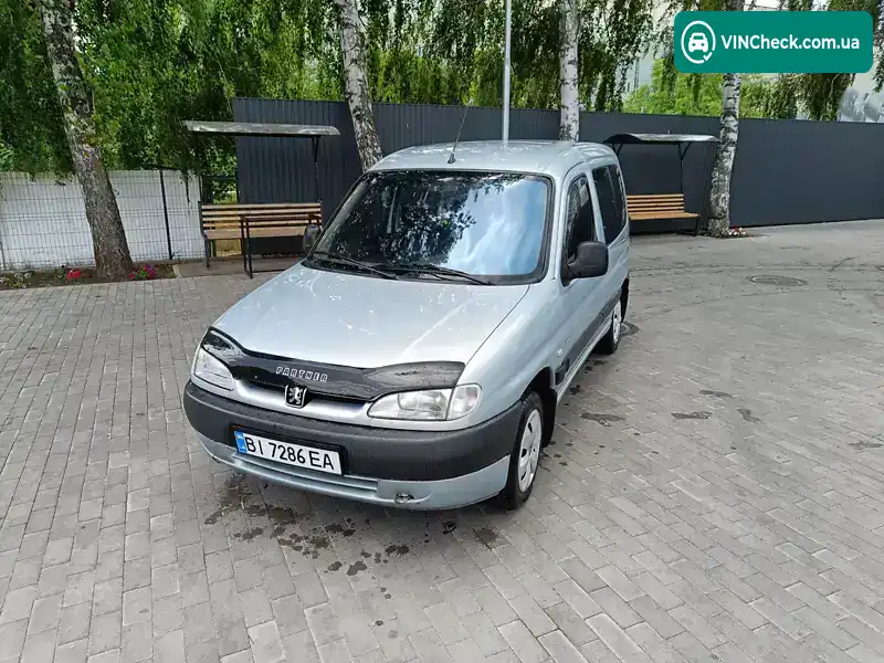 Peugeot Partner 2002, фото з оголошення 2 з 20, VIN VF35FNFUF60509345