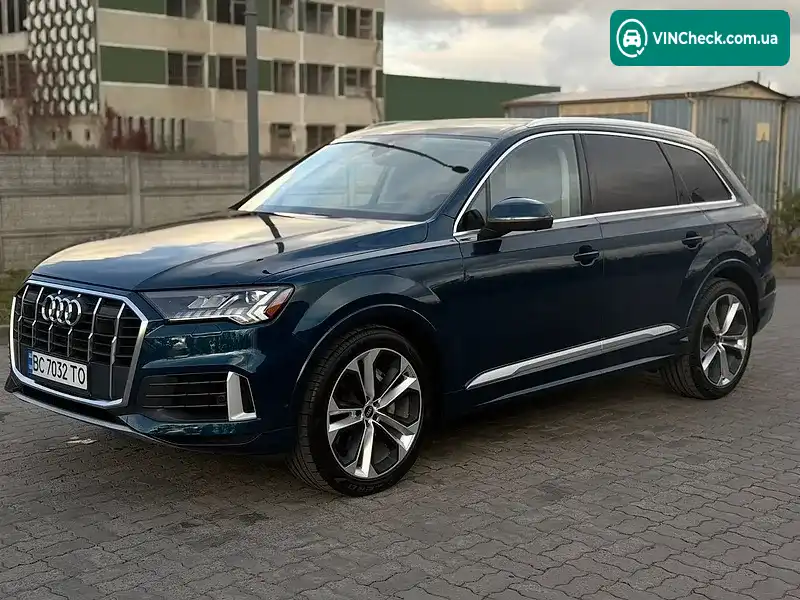 Audi Q7 2020, фото з оголошення 2 з 20, VIN WA1VXAF73MD014690