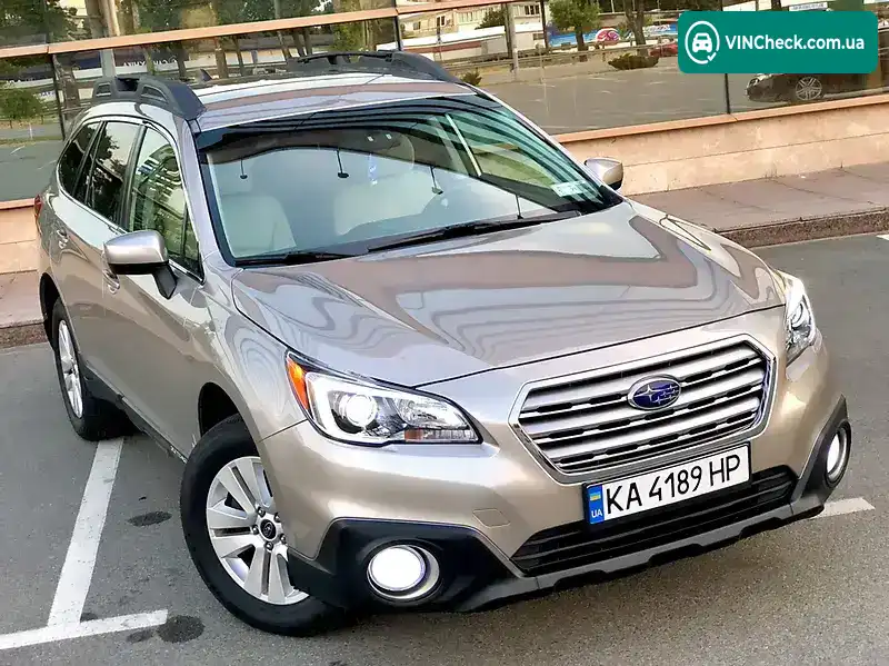 Subaru Outback 2017, фото з оголошення 1 з 20, VIN 4S4BSACC5H3260804