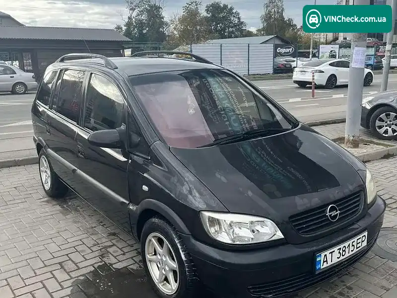 Opel Zafira 2001, фото з оголошення 1 з 3, VIN W0L0TGF7512300232