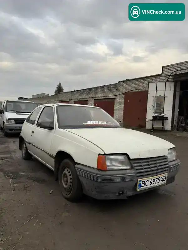 Opel Kadett 1987, фото з оголошення 1 з 15, VIN W0L000033J2543962