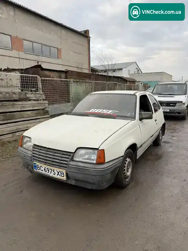 Opel Kadett 1987, фото з оголошення 2 з 15, VIN W0L000033J2543962
