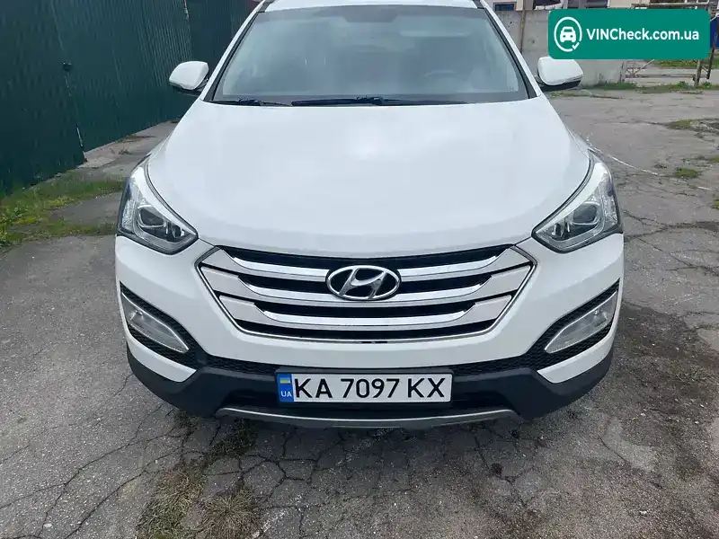 Hyundai Santa FE 2014, фото з оголошення 1 з 15, VIN KMHSW81UBFU428698