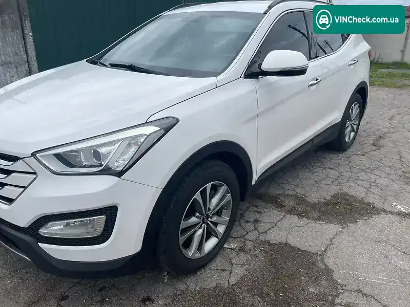 Hyundai Santa FE 2014, фото з оголошення 2 з 15, VIN KMHSW81UBFU428698