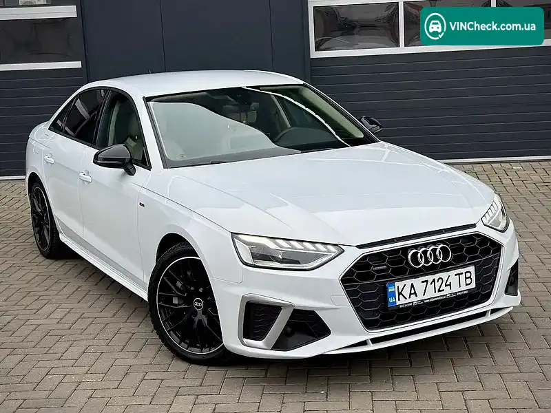 Audi A4 2021, фото з оголошення 2 з 20, VIN WAUZZZF43NA009348