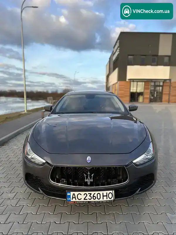 Maserati Ghibli 2016, фото з оголошення 2 з 19, VIN ZAM57XSA8H1230063