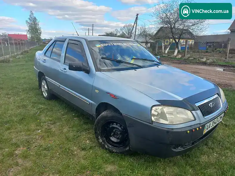 Chery Amulet 2007, фото з оголошення 2 з 18, VIN LVVDA11AX7D007025