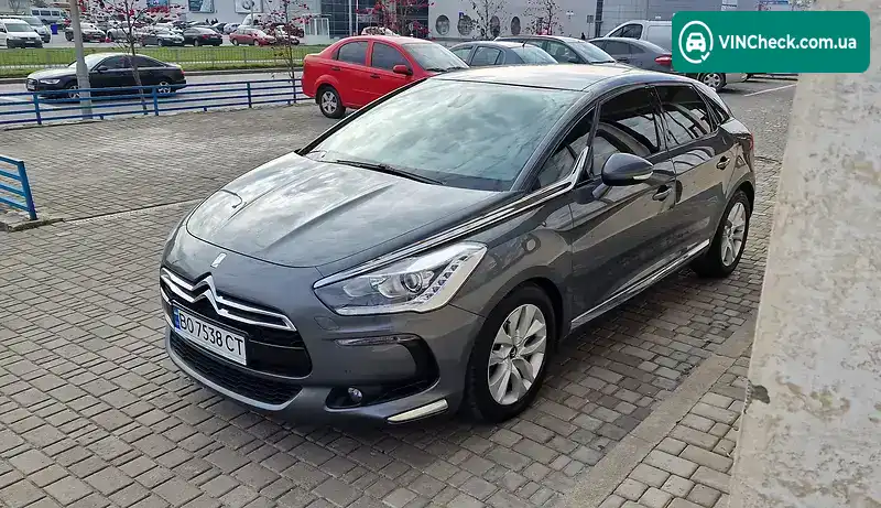 Citroen DS5 2012, фото з оголошення 2 з 20, VIN VF7KF9HR8CS503057