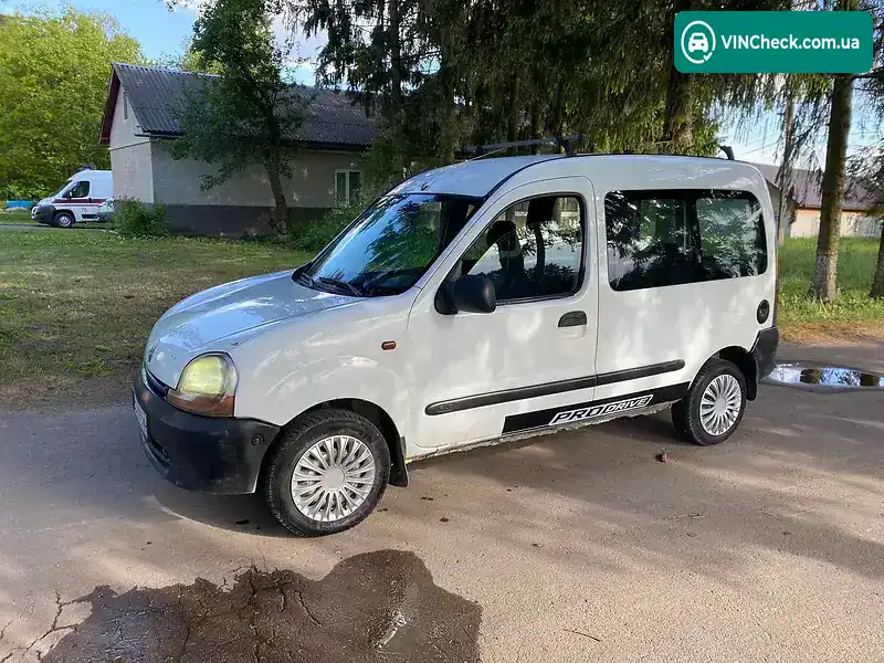 Renault Kangoo 2000, фото з оголошення 1 з 10, VIN VF1FC0DAF22546718
