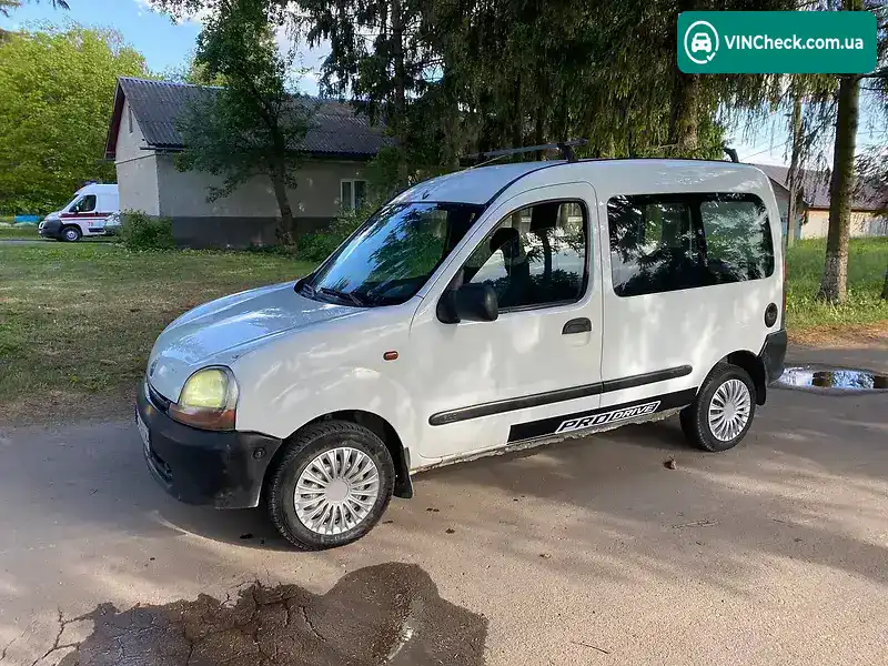 Renault Kangoo 2000, фото з оголошення 2 з 10, VIN VF1FC0DAF22546718
