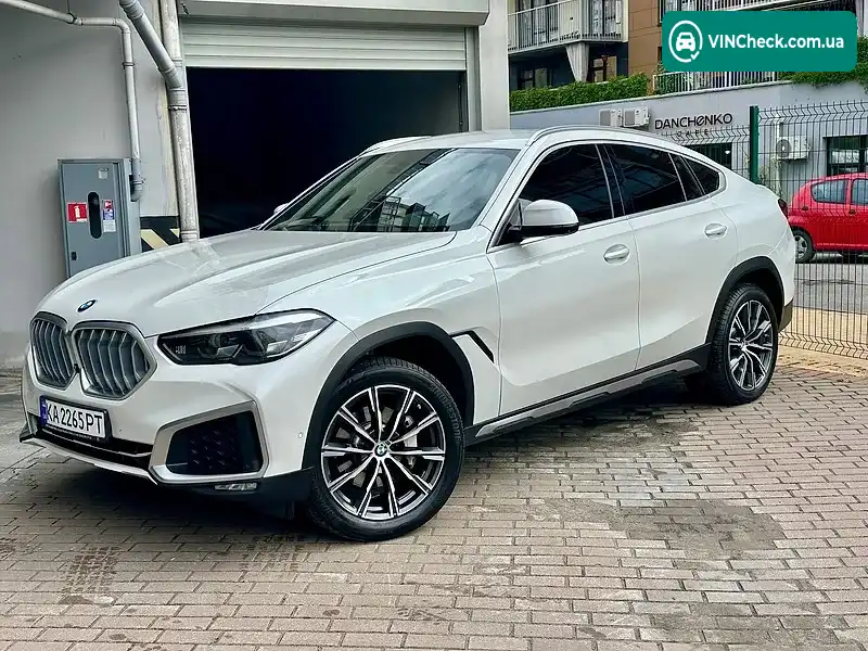 BMW X6 2019, фото з оголошення 1 з 20, VIN WBAGT210209B52521