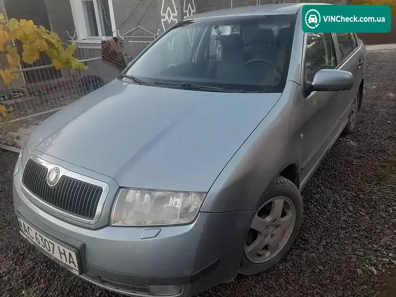 Skoda Fabia 2002, фото з оголошення 1 з 20, VIN TMBBD26Y433650328