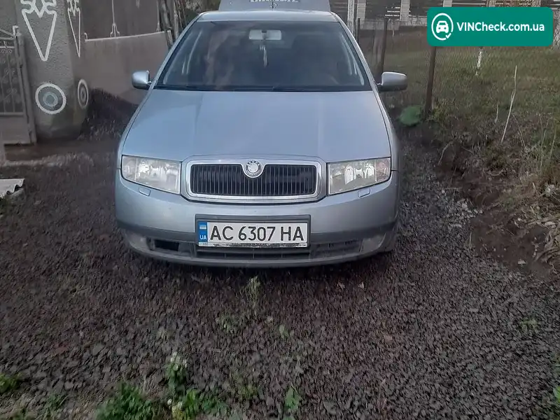 Skoda Fabia 2002, фото з оголошення 2 з 20, VIN TMBBD26Y433650328