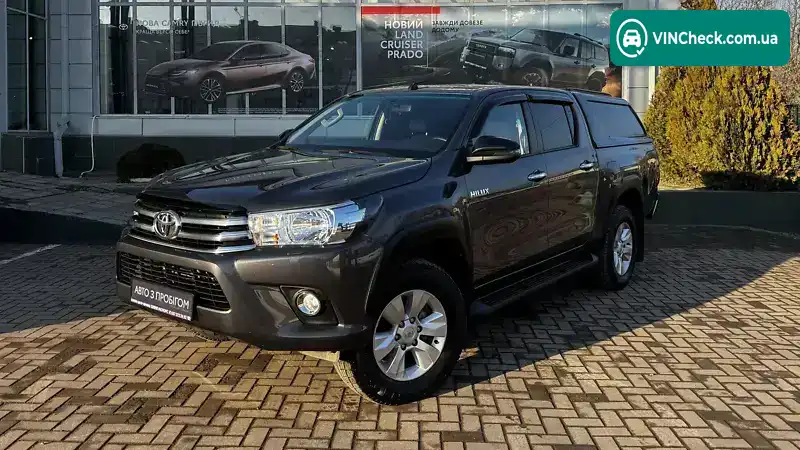 Toyota Hilux 2018, фото з оголошення 1 з 20, VIN MR0HB3CDX00409363