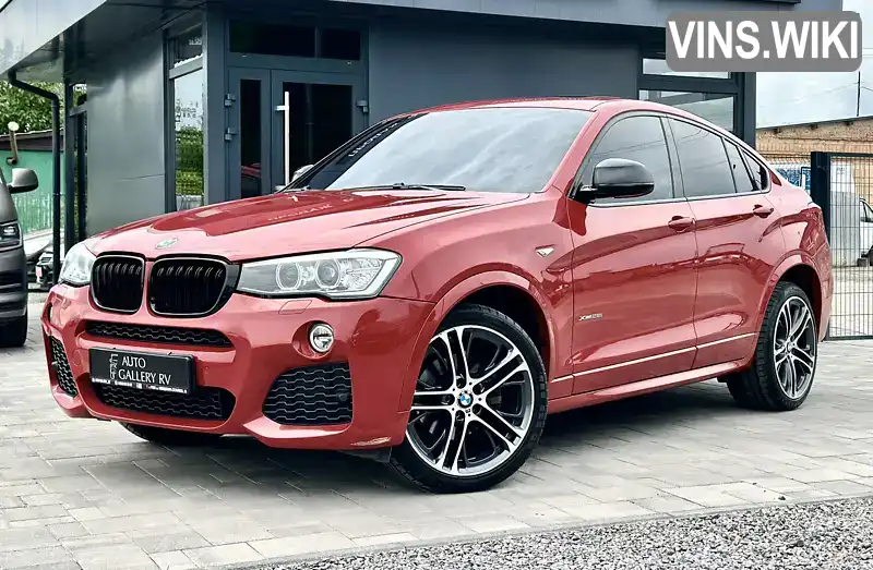 BMW X4 2015, фото з оголошення 1 з 16, VIN 5UXXW3C55F0M89427