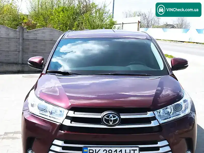 Toyota Highlander 2019, фото з оголошення 1 з 20, VIN 5TDZZRFH3KS349807
