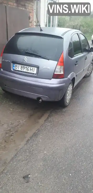 Citroen C3 2006, фото з оголошення 2 з 3, VIN VF7FCKFVC28548353