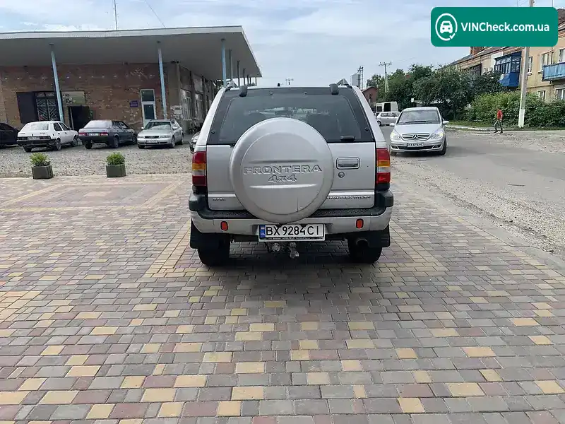 Opel Frontera 2002, фото з оголошення 1 з 20, VIN W0L06BG762V503834