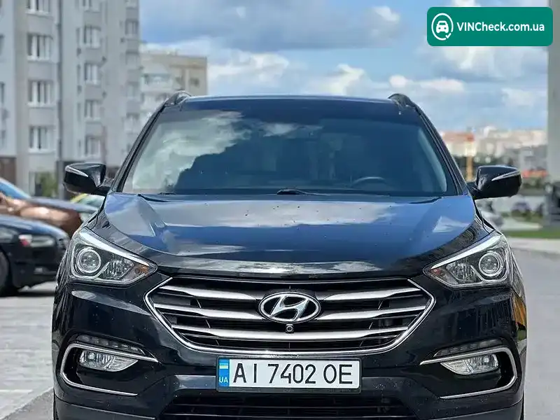 Hyundai Santa FE 2017, фото з оголошення 2 з 20, VIN 5NMZU3LB0HH041895