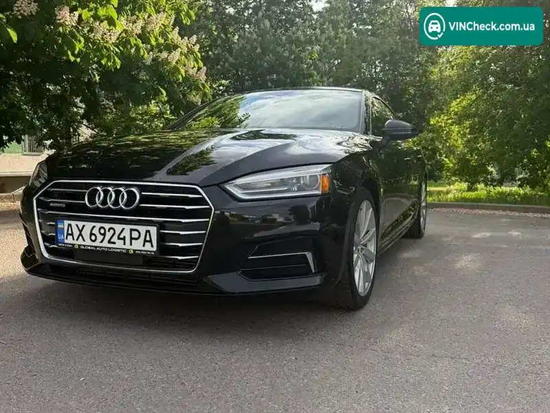 Audi A5 Sportback 2018, фото з оголошення 1 з 9, VIN WAUANCF53JA094278