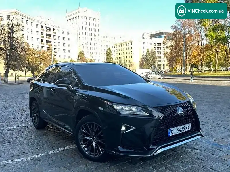 Lexus RX 2017, фото з оголошення 1 з 20, VIN 2T2BZMCA2HC123676