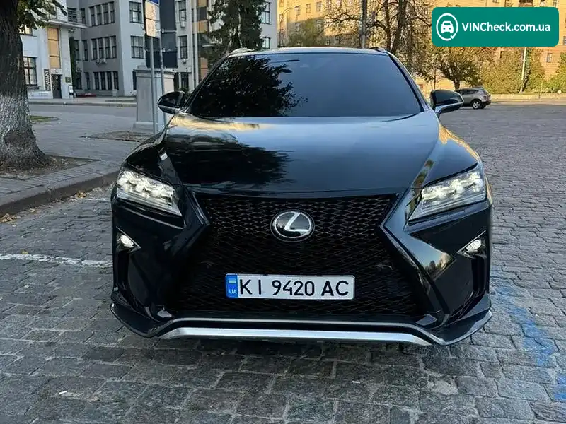 Lexus RX 2017, фото з оголошення 2 з 20, VIN 2T2BZMCA2HC123676