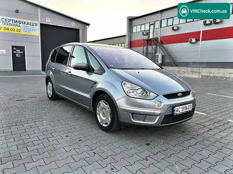 Ford S-Max 2006, фото з оголошення 2 з 20, VIN WF0SXXGBWS6Y55452