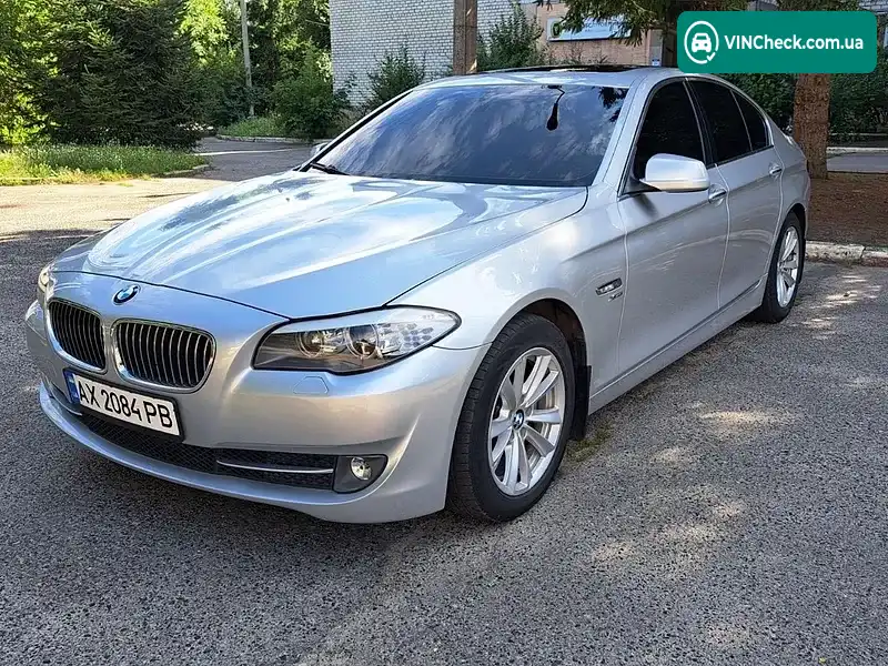 BMW 5 Series 2011, фото з оголошення 1 з 19, VIN WBAXH5C50CDW07716