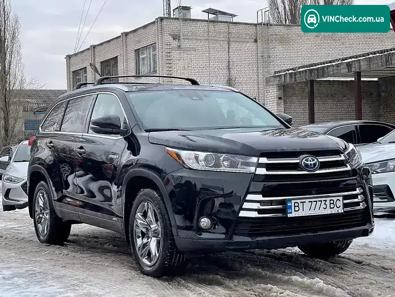 Toyota Highlander 2017, фото з оголошення 2 з 7, VIN 5TDDGRFHXHS035572