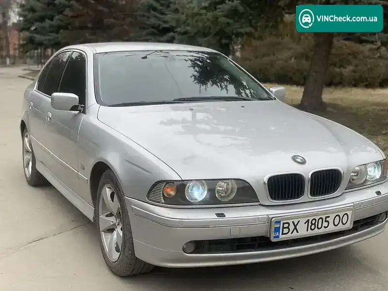 BMW 5 Series 2002, фото з оголошення 2 з 20, VIN WBAHD21040BF41266