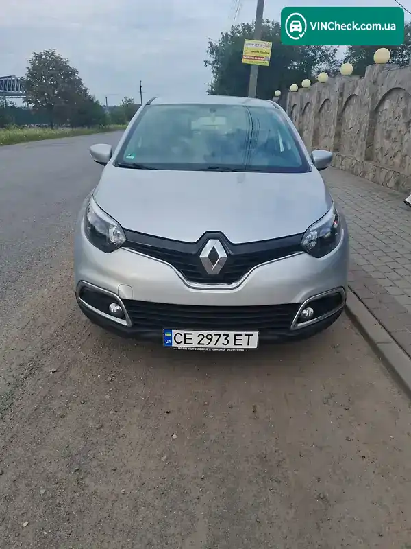 Renault Captur 2014, фото з оголошення 1 з 15, VIN VF12RFL1H50603955