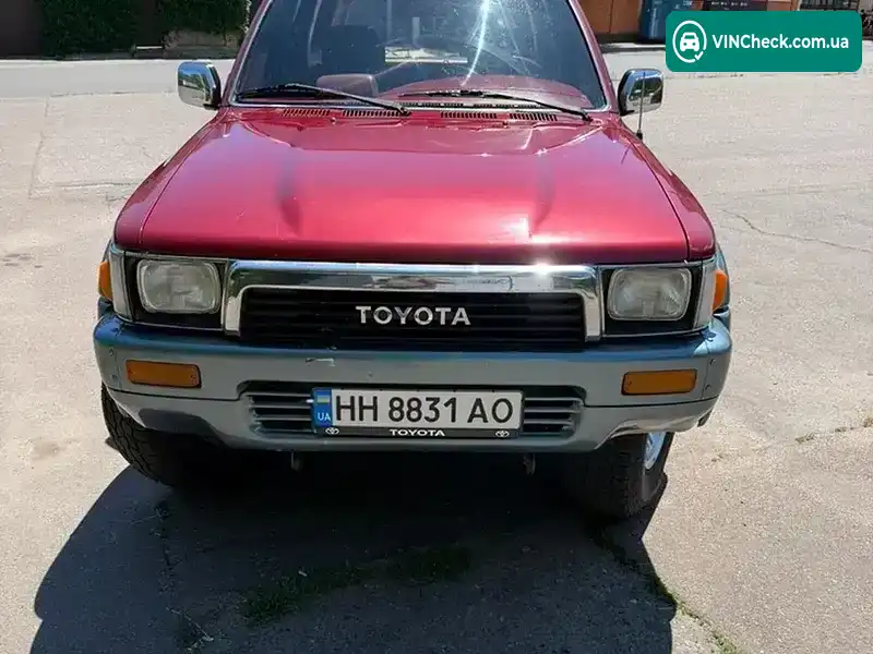 Toyota Hilux 1991, фото з оголошення 2 з 20, VIN JT4LN1300E0060862