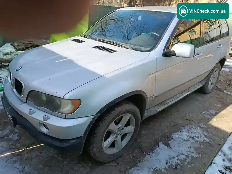 BMW X5 2002, фото з оголошення 1 з 7, VIN 5UXFA53512LP55315
