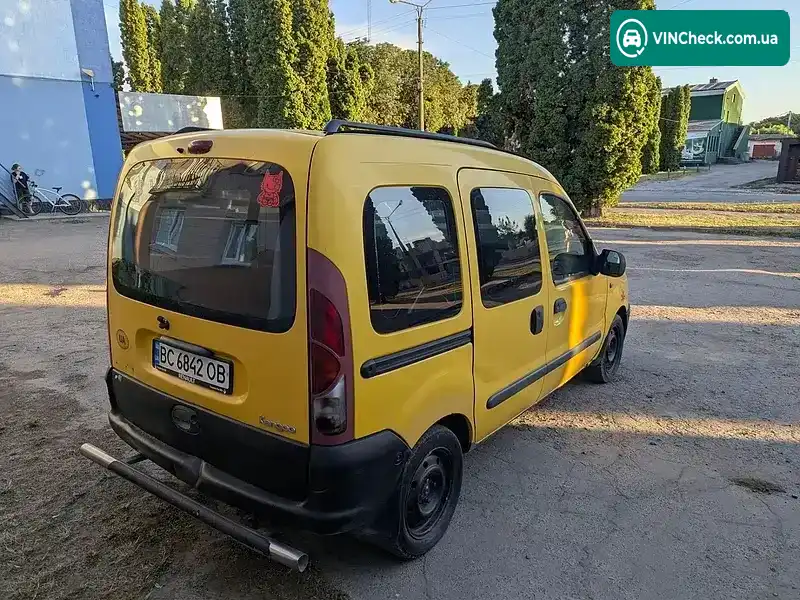 Renault Kangoo 1999, фото з оголошення 1 з 14, VIN VF1FC0DAF21252359