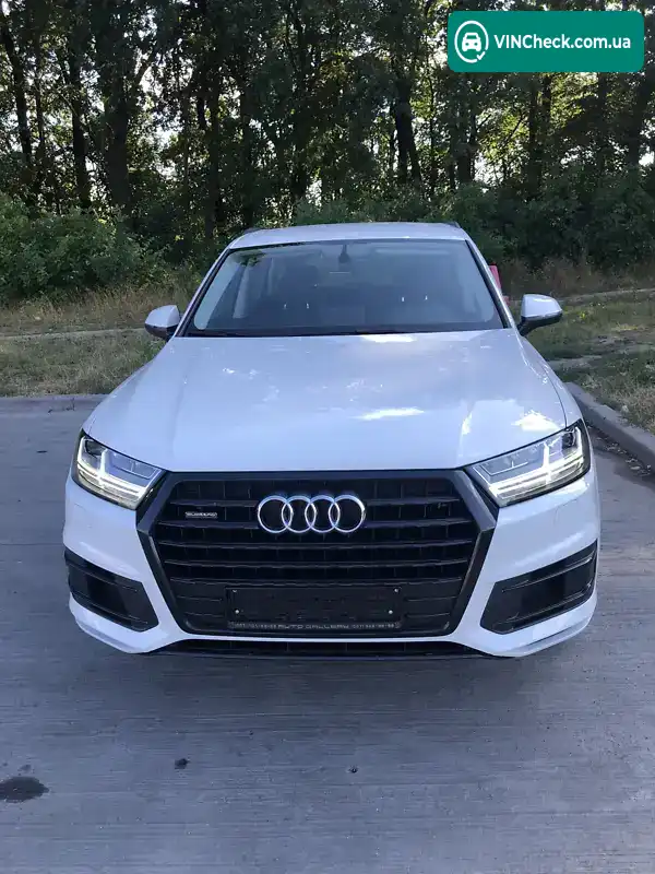 Audi Q7 2018, фото з оголошення 1 з 3, VIN WAUZZZ4M2JD035614
